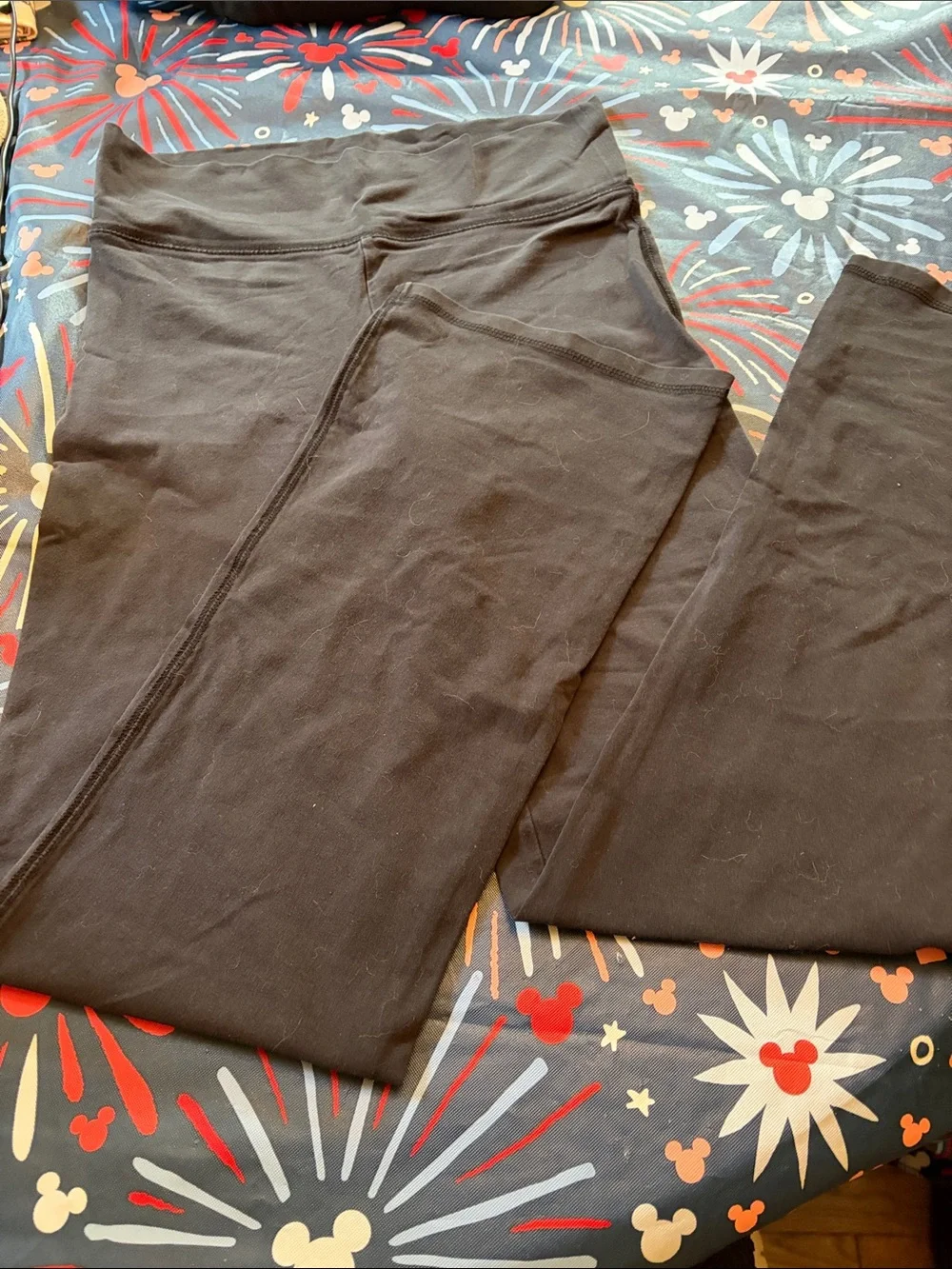 Kids Size 14 Justice leggings in black